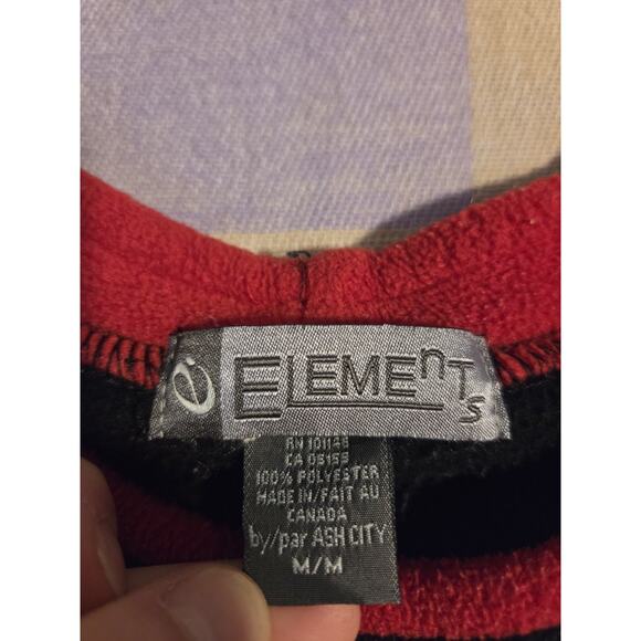 Vtg Honda Racing Woody Sweatshirt Medium Elements Fleece Embroidered 90s Y2k - Picture 3 of 8